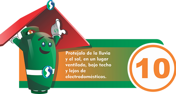 Recomendación de seguridad GLP 10