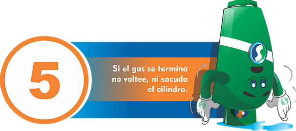 Recomendación de seguridad GLP 5