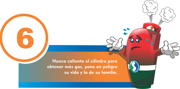 Recomendación de seguridad GLP 6