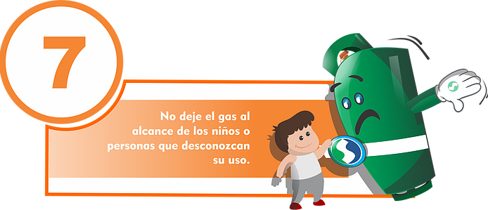 Recomendación de seguridad GLP 7