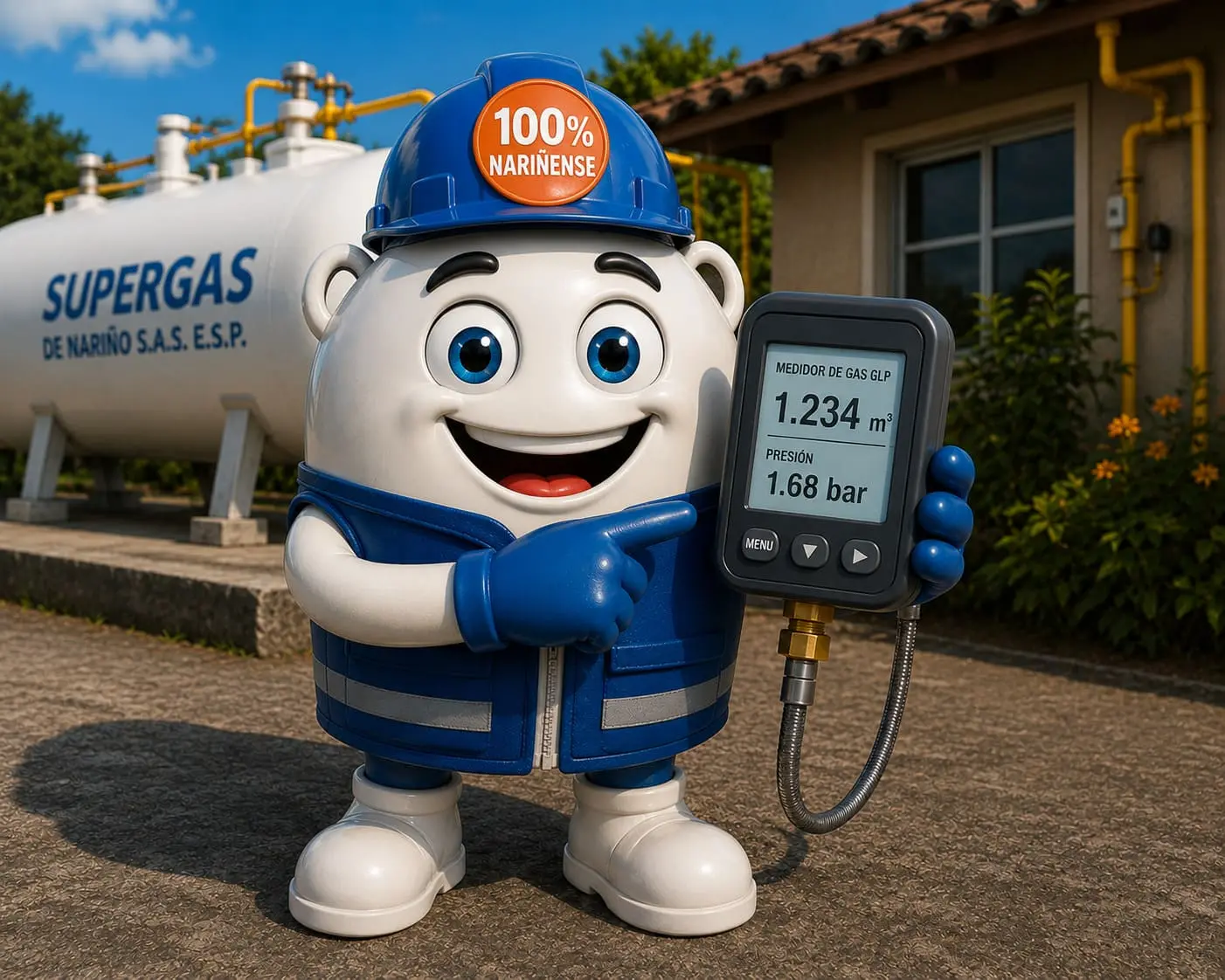 Medidores de Gas GLP Supergas de Nariño